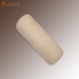Rodillo Lana Tejida Blanco 22x40